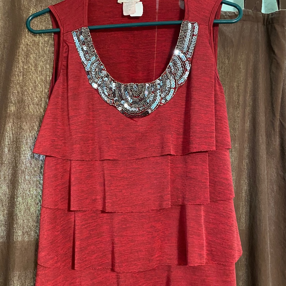 Sleeveless blouse